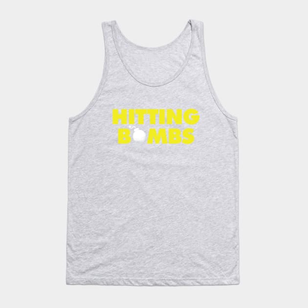 Hitting Bombs - Green Tank Top by KFig21